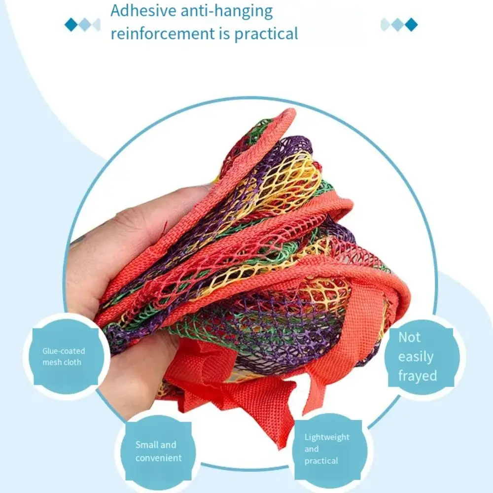 Foldable Portable Fishing Nets Ring Edge Quick-drying Shrimp Cage Basket 90/150/200cm Depth Anti-jump Fish Mesh Bag Fishing Tool