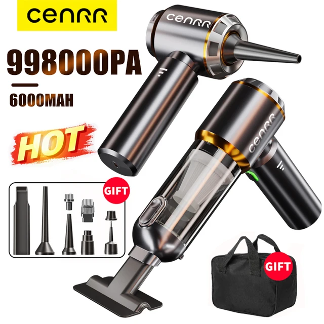 CENRR 9980000PA Car Vacuum Cleaner Strong Suction Cordless Wireless Cleaner Portable  HandHeld Vacuum Cleaner Cleaning Machine 1
