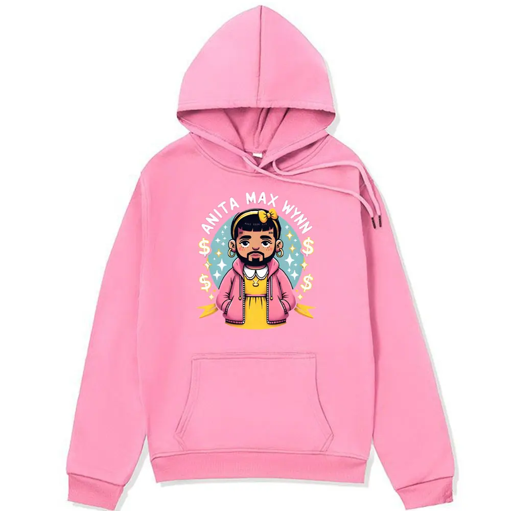 Rapper Funny Anita Max Wynn Cool Meme Print Hoodie Men Women's Fashion Tracksuit Sweatshirts Oversized Long Sleeve Hoodies Male