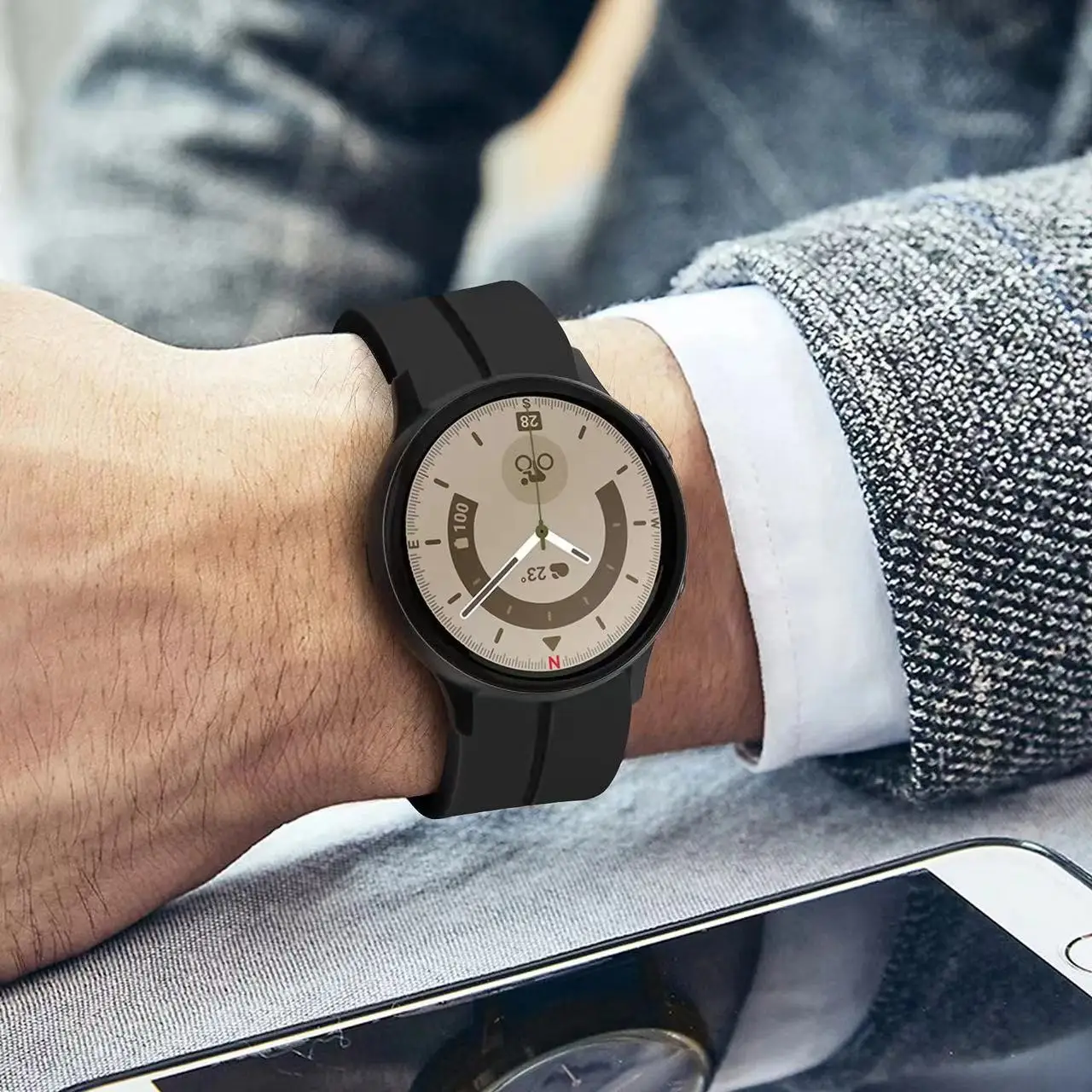 Magnetic Loop Strap For Samsung Galaxy watch 6 5 4 40mm 44mm 5 Pro 45mm Sports Slicone Bracelet Galaxy 6 Classic 47mm 43mm band