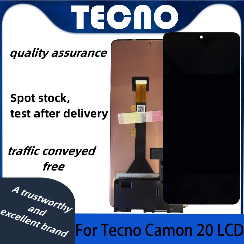 

ЖК-дисплей для Tecno Camon 20 Pro CK6n CK7n CK8n CK9n X678B X6710