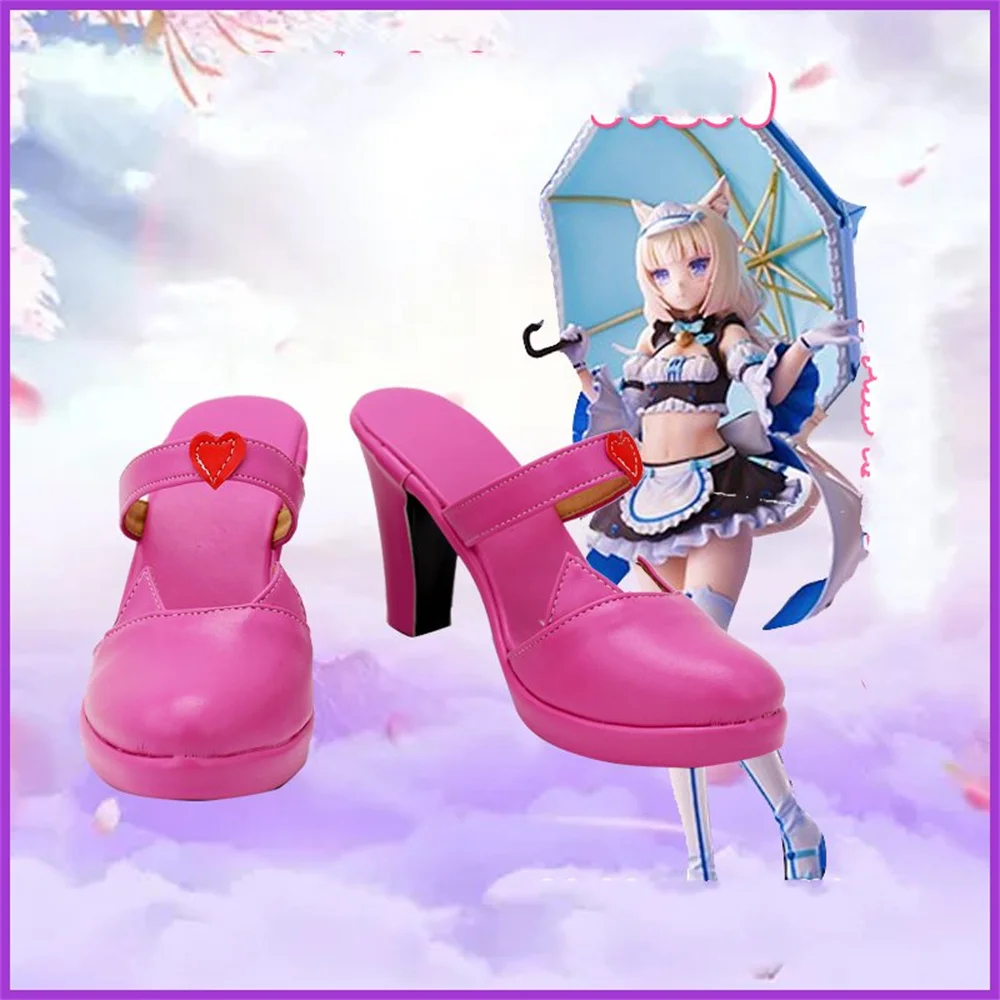 

NEKOPARA Nekomimi Paradise Chocola Vanilla Cosplay Shoes Boots Game Anime Carnival Party Halloween Chritmas RainbowCos0 W2342