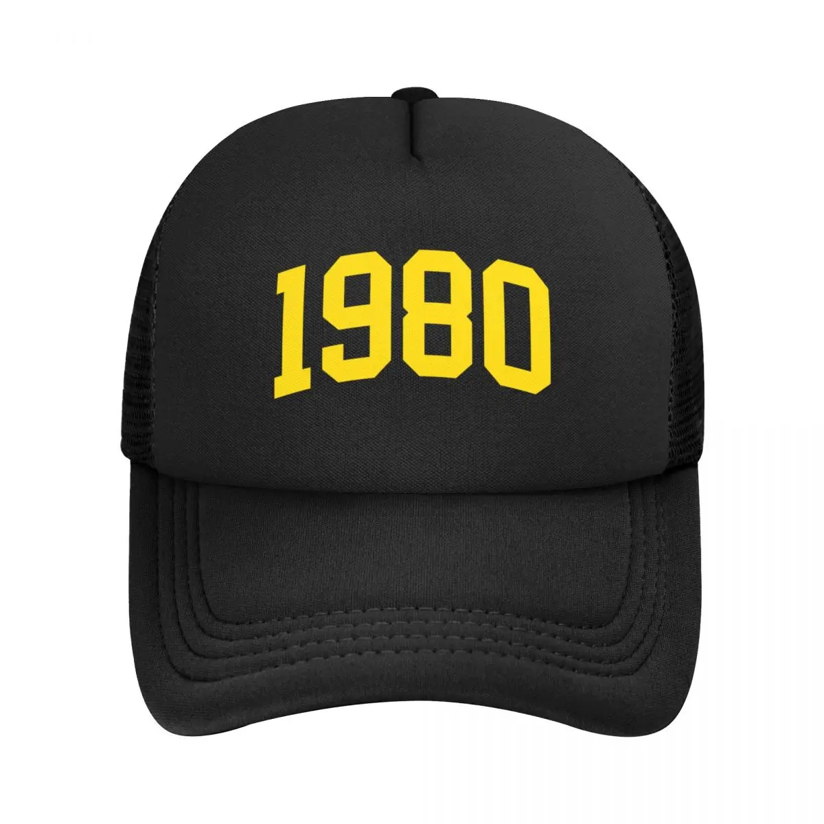 

Custom Born In 1980 Baseball Cap Outdoor Men Women's Adjustable Trucker Hat Autumn