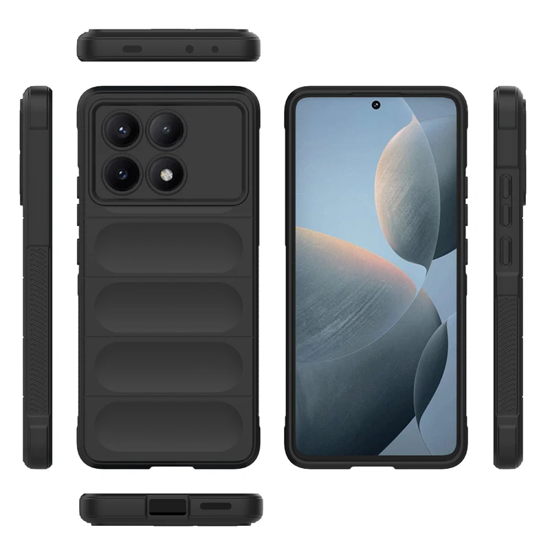 For Xiaomi Poco X6 Pro Case For Poco X6 Pro Capas Phone Bumper