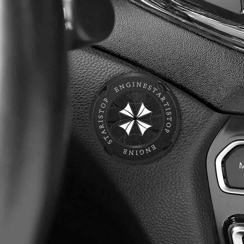 

Car Start Button Protective Cover Push To Start Button Anti Scratch Protection Cover Car Engine Ignition Decor For SUVs Trucks