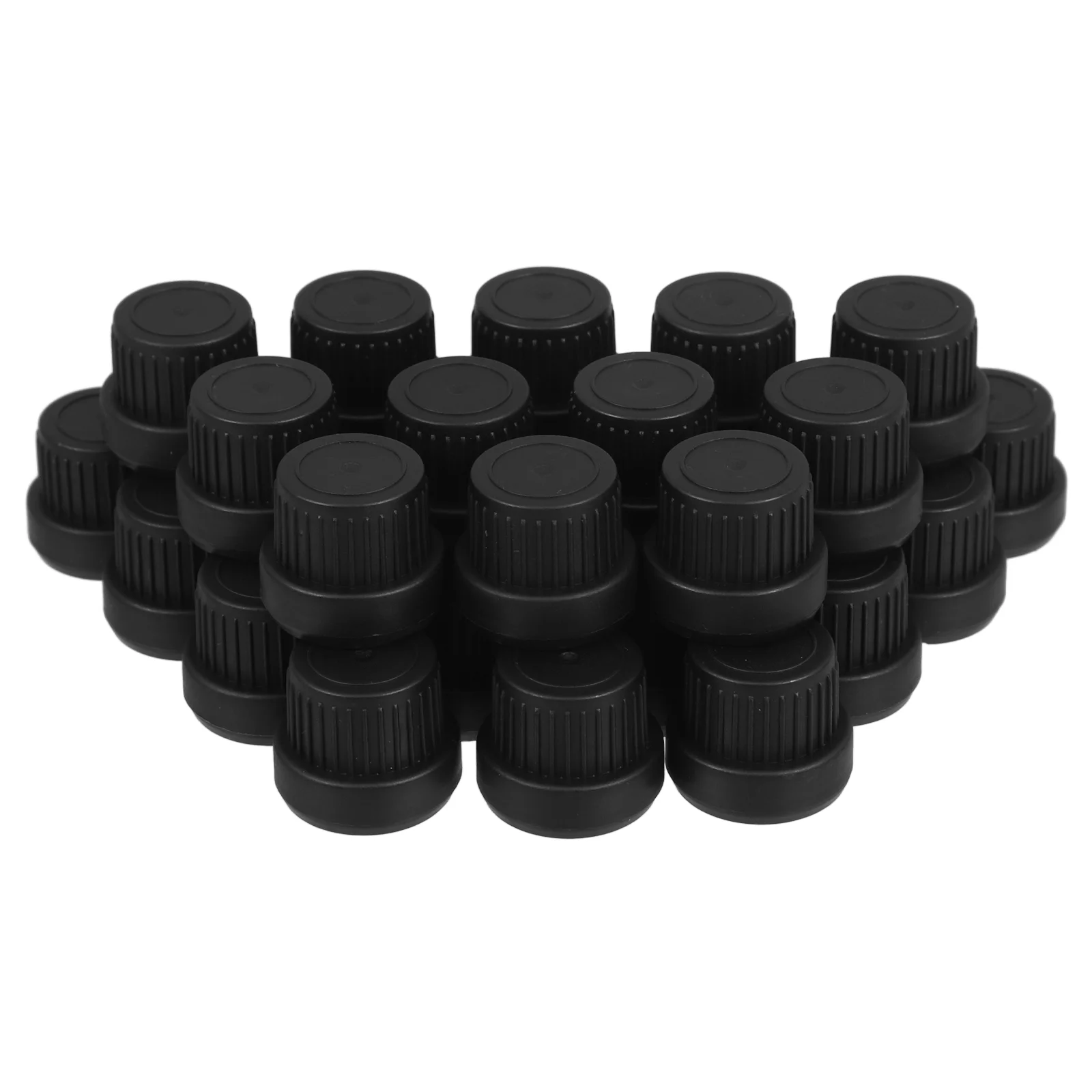 

30 Pcs Aluminum Cap Essential Oil Bottle Anti-theft Oils Pp Sealing for Bottles