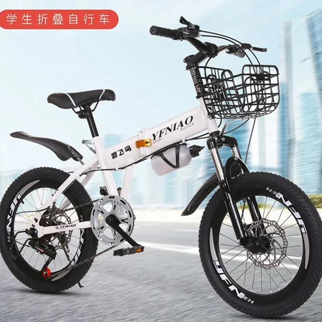 뛰어난 성능과 편리함을 제공하는 이중 디스크 브레이크 접이식 자전거