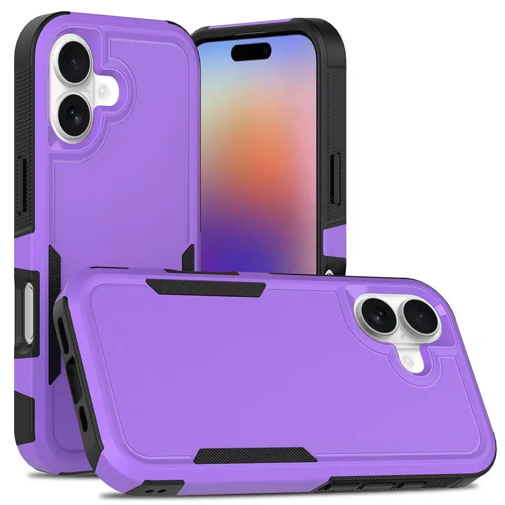 Commuter Double Layer 360° Full Body Armor Protective Case - Air Drop-Resistant Hard Cover