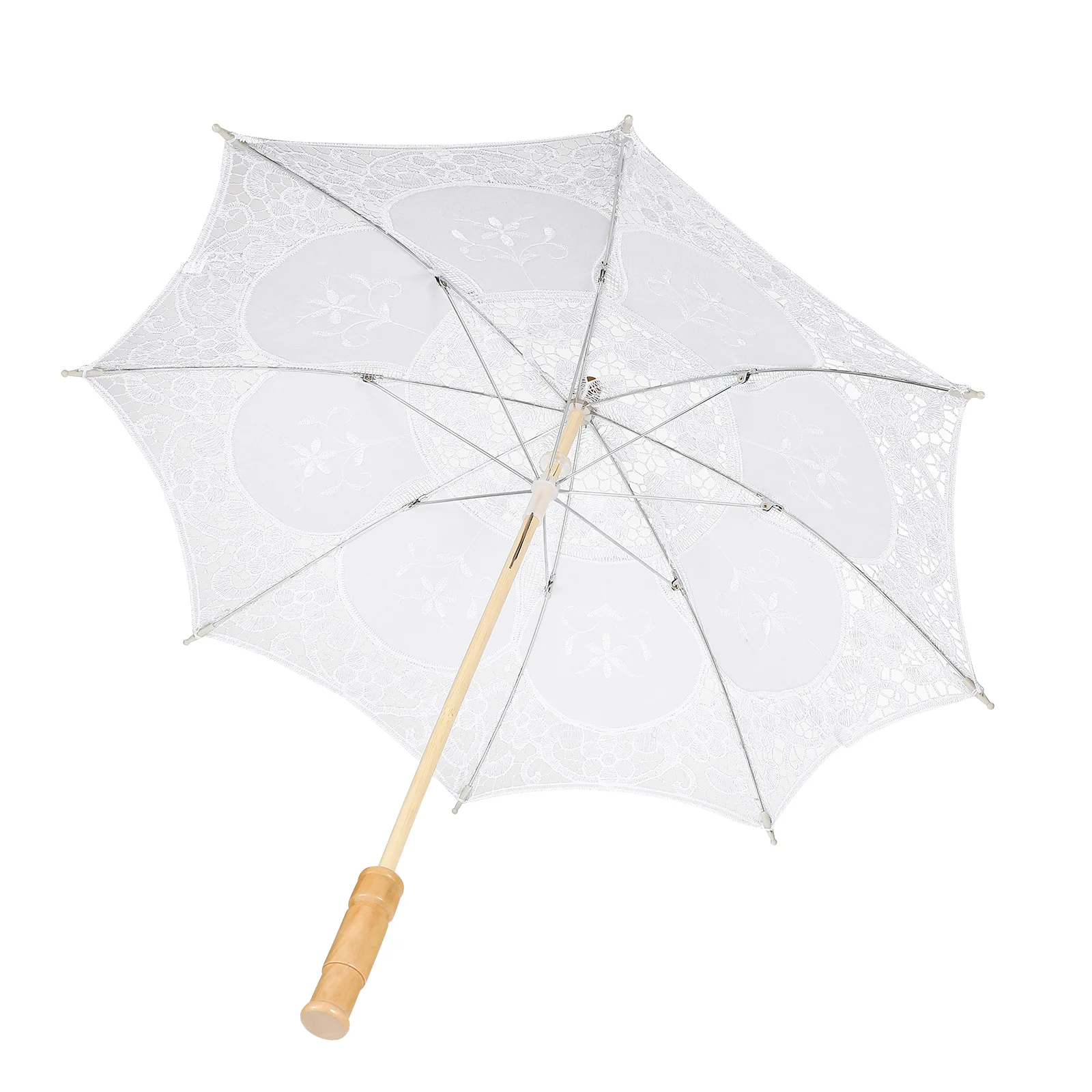 

Vintage Wedding Bridal Parasol for Bride Photo Props Lady Costume