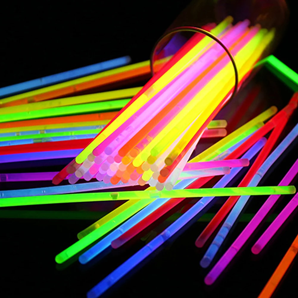 Party Fluorescence Light Glow Sticks Bracelets Necklaces, Neon Glow Party  Supplies, New Year Wedding Colorful Luminous Tubes, Glow In Dark Party  Supplies - Temu Bulgaria