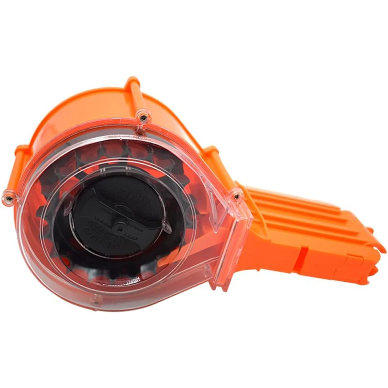 FRENSIT 25 Round Drum Magazine für Nerf N-Strike Elite Series mit 30 Nachfüll-Darts – Detail 10
