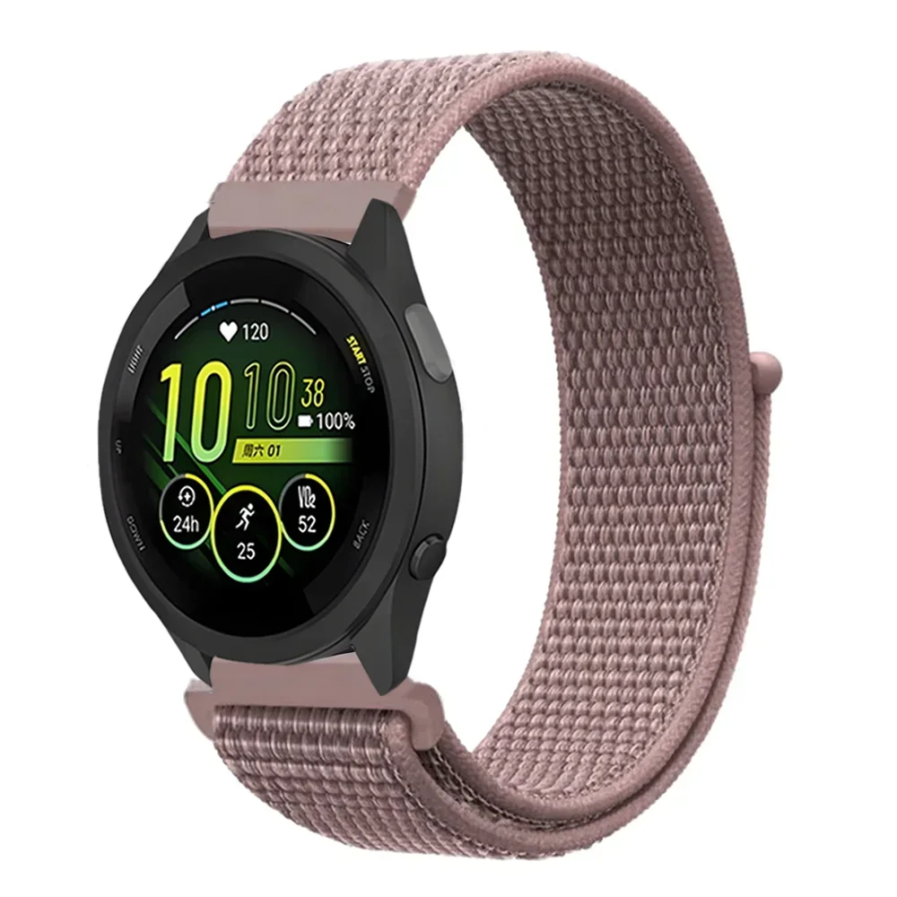 Nylon Braided Bracelet Band, 20mm 22mm Strap