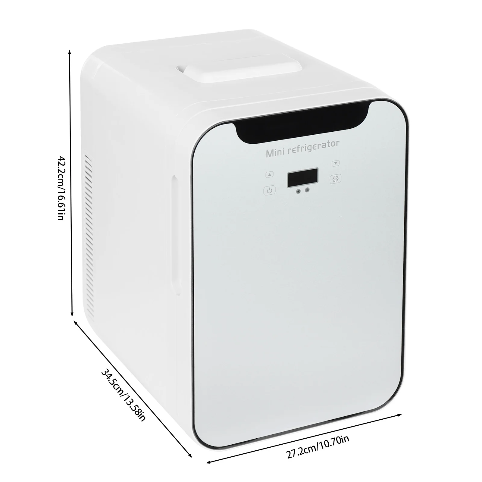 20L Mini Fridge LED Digital Display Portable Car Refrigerator with Temperature Control Warming and Cooling Function Fridge
