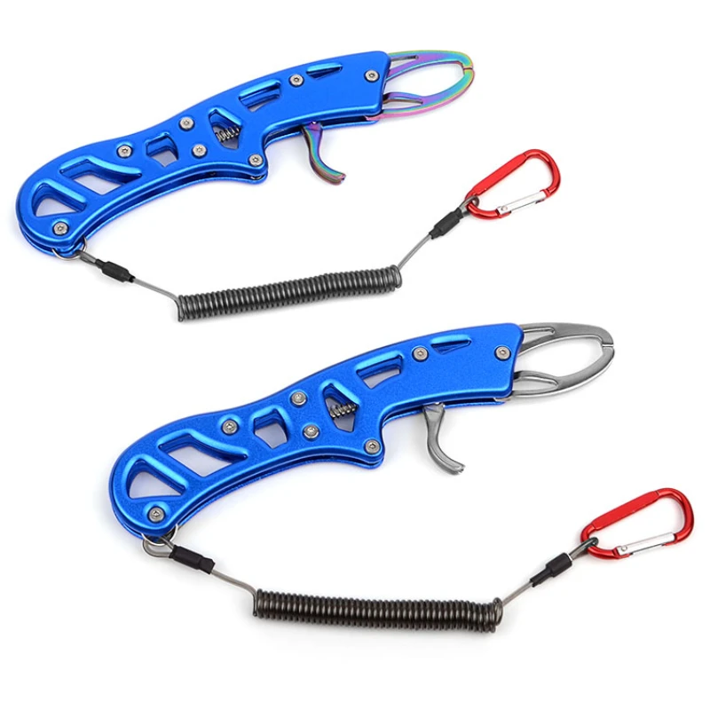 

Multifunction Fish Grips Portable Metal Fish Pliers Stainless Steel Fish Lip Control Scissor Fishing Grip Set Fishing Tackle