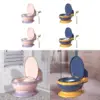 Toilet Training Potty with Wipe Storage Includes Cleaning Brush Removable Potty 3