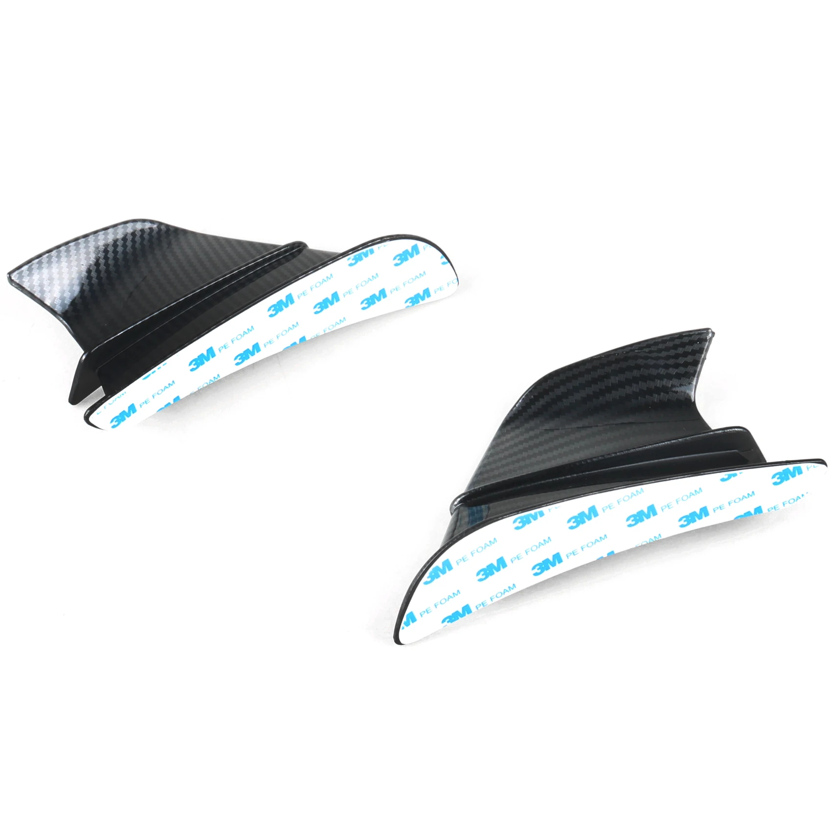 Spoiler aerodinâmico lateral winglet na mota - vista 7