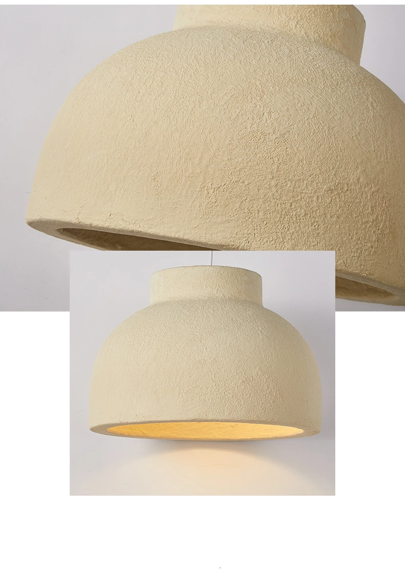 Lámparas Colgantes 2023 Japonés Wabi Sabi Vintage Restaurante Araña