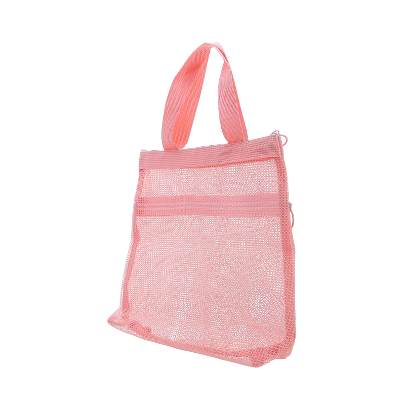 1pc/set Mesh Makeup Toiletry Storage Handbags Portable Travel Washing Body Shower Tools Cosmetic Organizer Pouch Double Zipper 5
