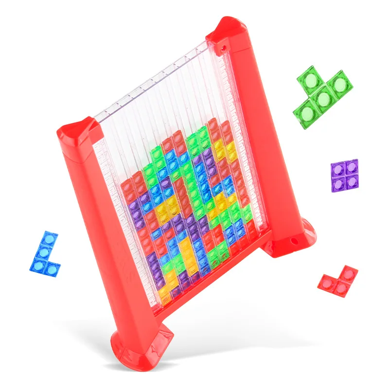 1 set Russia block puzzle party game for family kids Mini desktop games reduce pressure bordspel Birthday gift  juegos de mesa 3