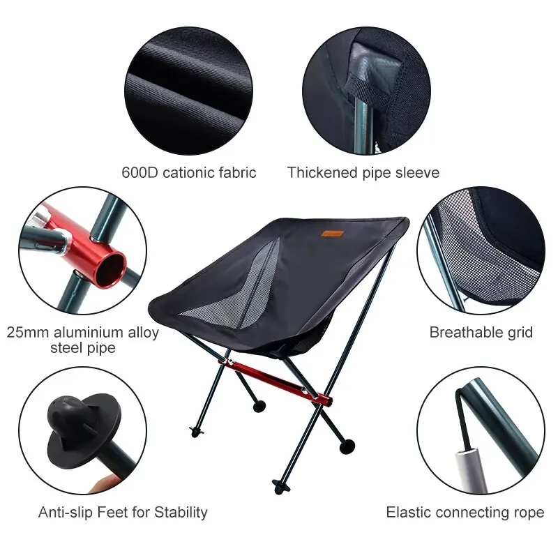 Camping Fishing Folding Chair 2