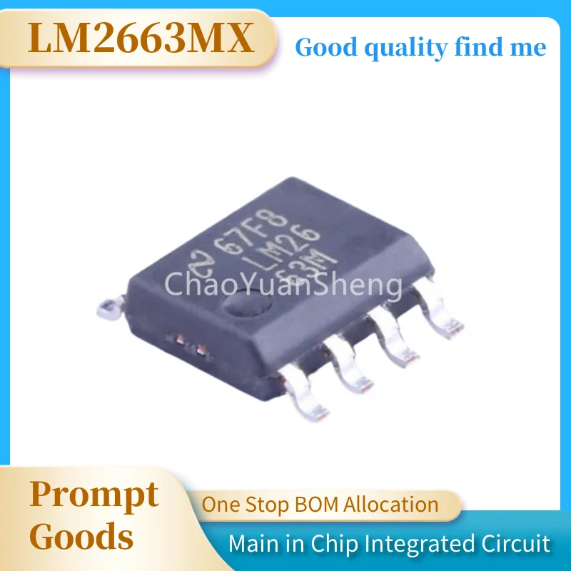

1pcs LM2663MX LM2663M switched capacitor voltage converter SOP8 new original LM2663MX/NOPB LM2663M/NOPB LM2663