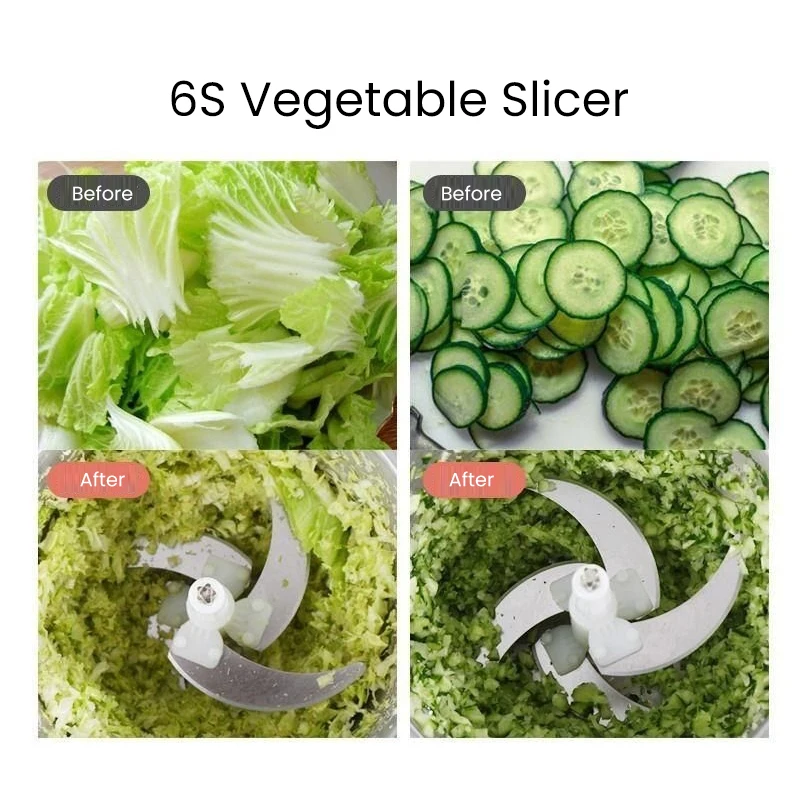 Meat Grinder Blade 6D for 5L Electric Meat Grinder Accessories Food Crusher Processor Slicer Replacement Spare Parts Home Applia 4