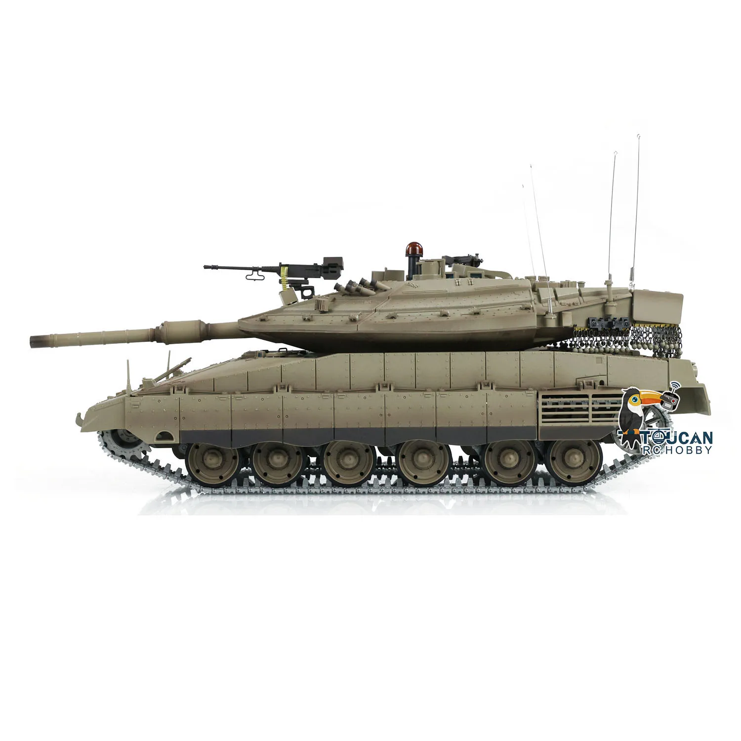 Upgraded Heng Long 1/16 RC Military Battle Tanks IDF Merkava MK IV 3958 Launch Infrared Battle Infrared Battle RC Tank TH22646 4