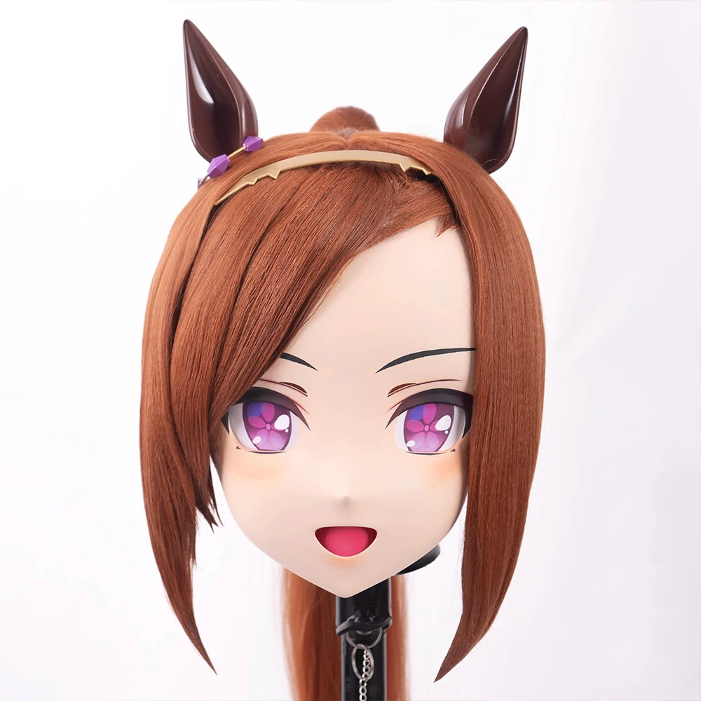 （XY317）アニメプリティーダービーさくらバクシンカスタマイズフルクロスドレ女性/少女漫画キャラクターキグコスプレ着ぐるみマスク ...