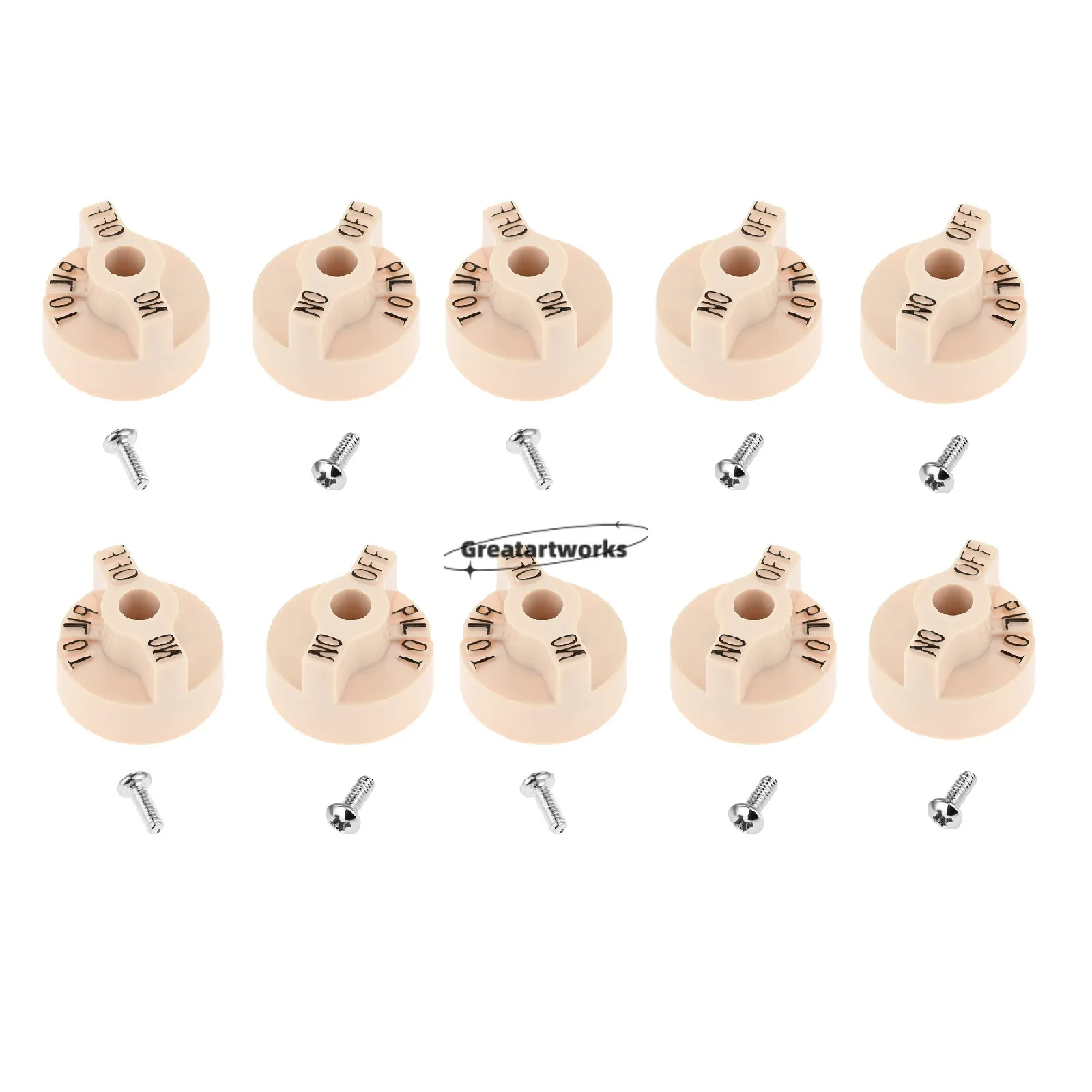 Thermostat 700-506 Gas Valve 1751-012 Knob Replace Robertshaw S1453A P3202-92 810-0109 G02518-1 11432 American A32053 10pcs