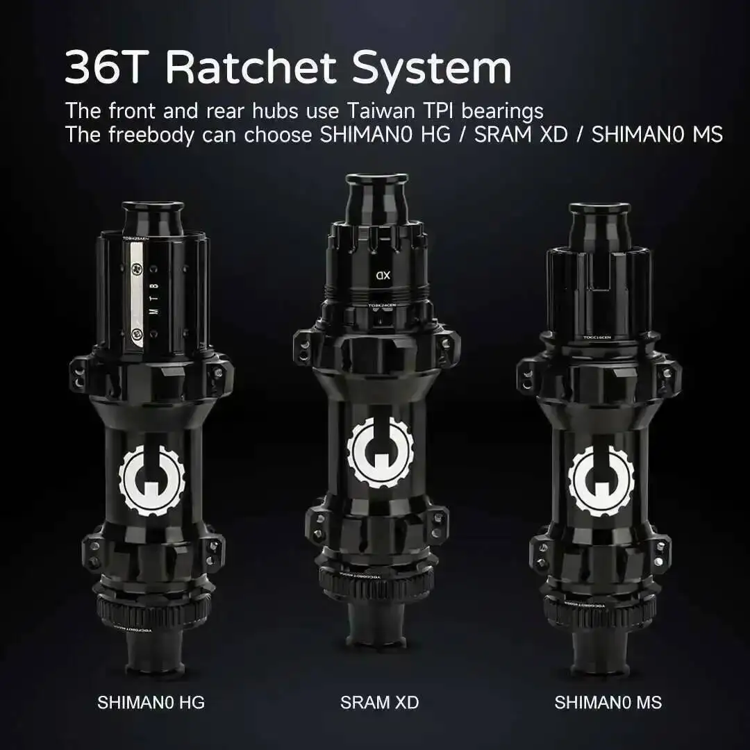 ELITEWHEELS 29er FLOW-MTB Wave-Like Carbon Wheelset Rachet System hub Mountain bent M14 hub racing bicycle mountain bike