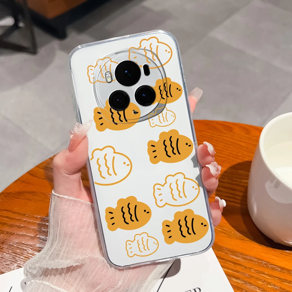 Duck Bow Transparent Silicone Durable Simplicity Bumper Case
