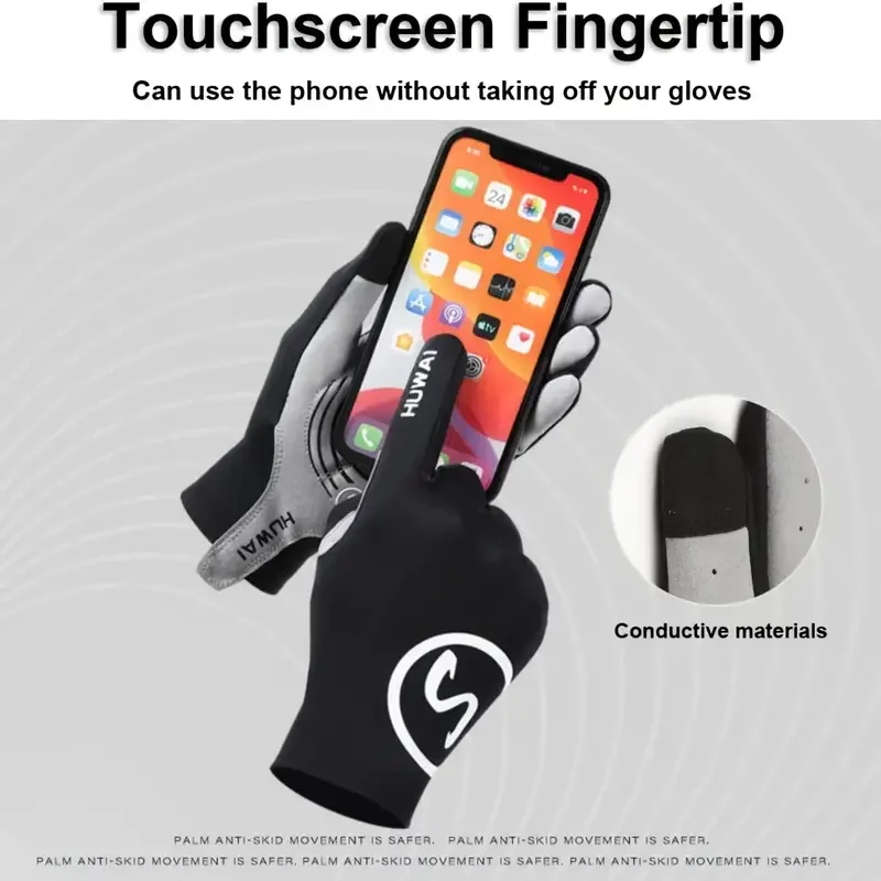 Cycling Gloves Full Fingers Bicycle Fingerless Summer Sports Cycling Non-Slip Men Woman for Outdoor Riding Fishing Bike Training 4