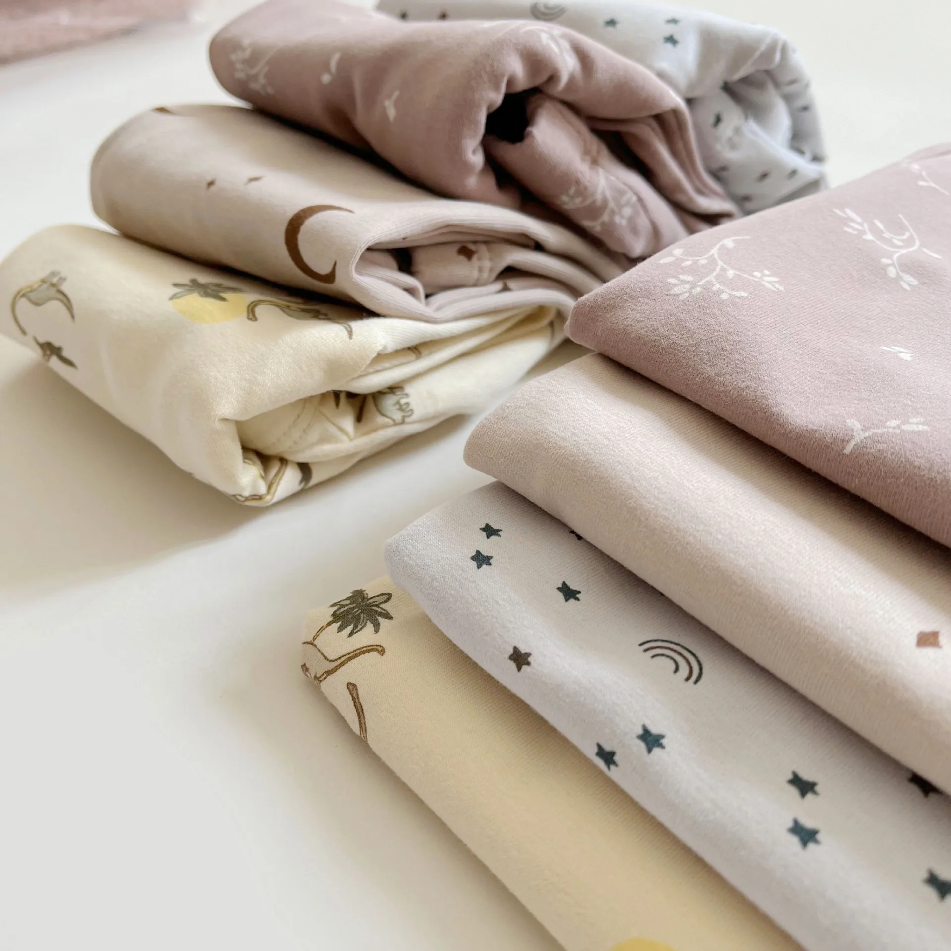 Children Pajamas Spring Kids Pajamas Children Sleepwear Long Sleeve Casual Solid Cotton Nightwear