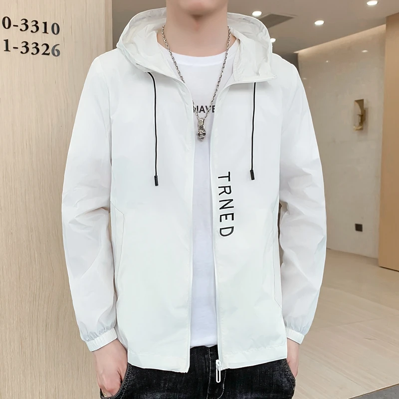 

2023 Men's Bomber Jackets Spring Casual Male Thin Outerwear Breathable Sportswear Coats Summer Mens Slim Fit Chaquetas Hombre