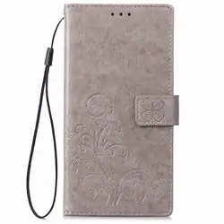 Elegant Flip PU Leather Wallet Case with Card Holder for Cubot Note S (HZ Gray)