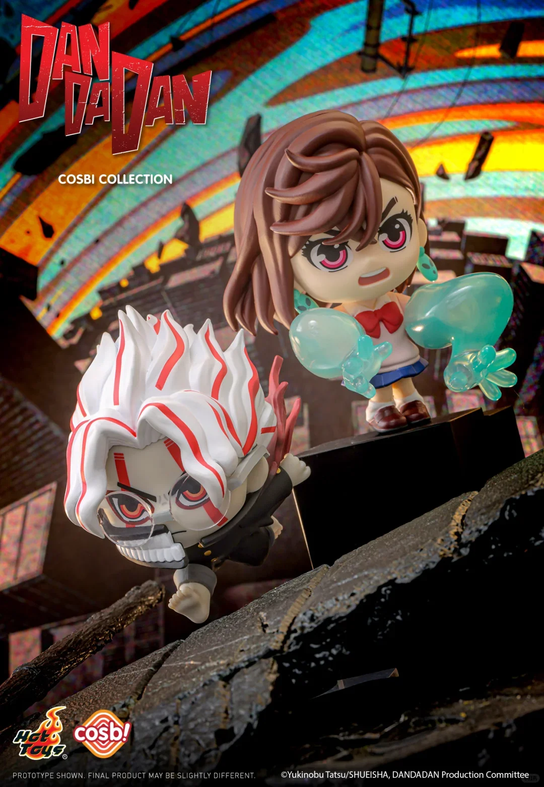 Hottoys Dandadan Ekaran Transformation Blind Box New Anime