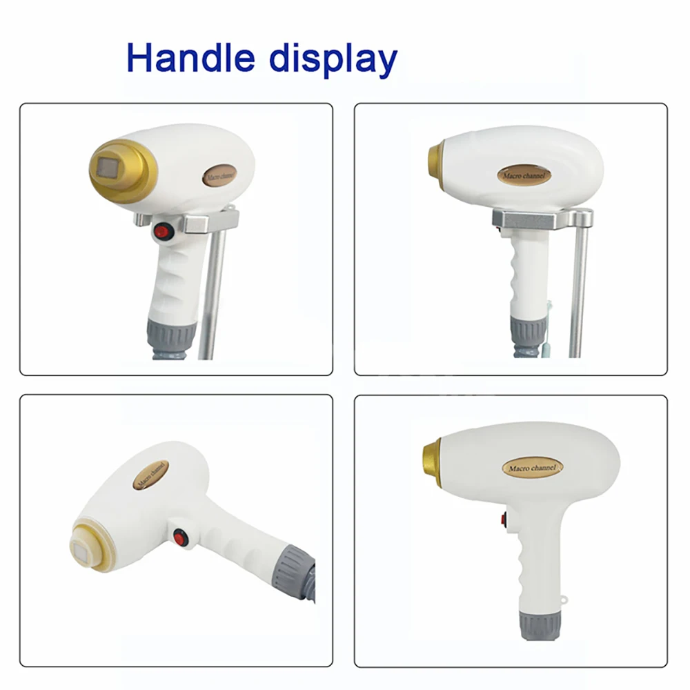 808 diode laser hair removal machine handle parts 50 milion flasch 3