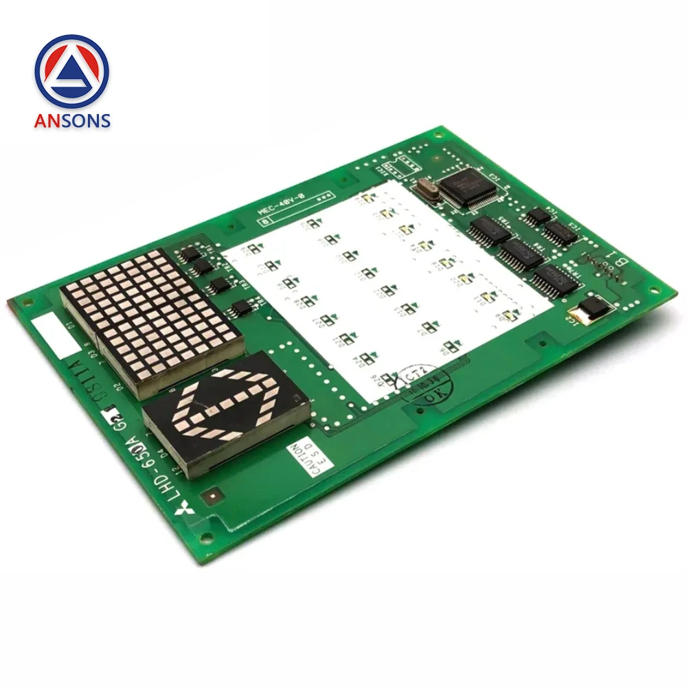 LHD-650A G11 G21 G23 GPS-3 GPS-III Mits*b*shi Elevator Car Display PCB Board Ansons Elevator Spare Parts kcr 650a gps 2 mits b shi elevator drive pcb board ansons elevator spare parts