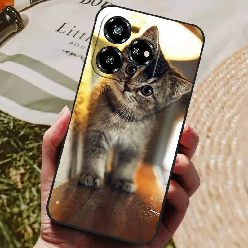 Luxury Painted Silicon Phone Back Cover - Protective Shell Design