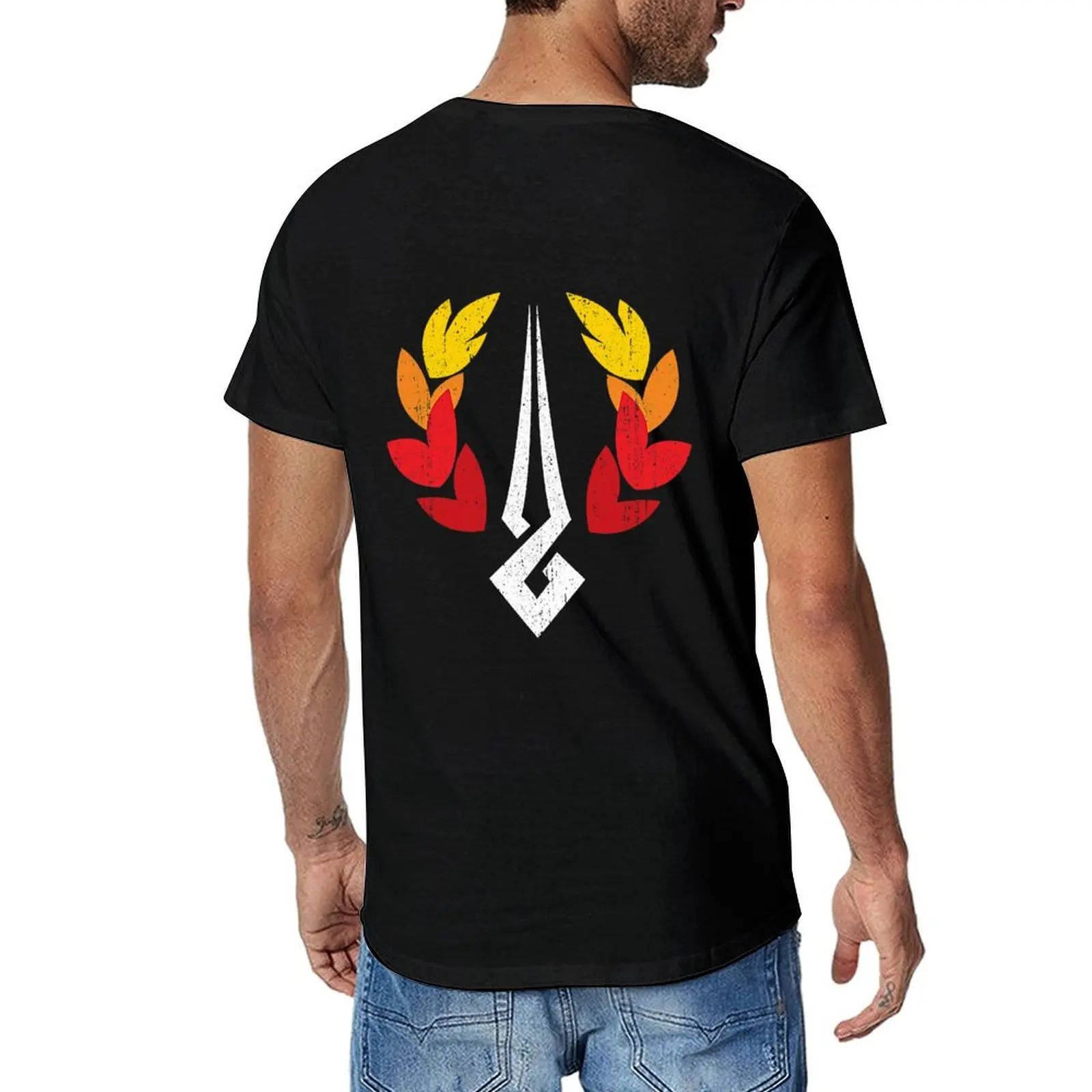 

Hades Symbol T-Shirt korean fashion Blouse mens graphic t-shirts