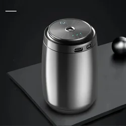 Car Essential Oil Diffuser Aluminium USB Rechargeable Auto Air Fresheners Aroma Diffuser Electric Aromatic Oasis Scent Machine