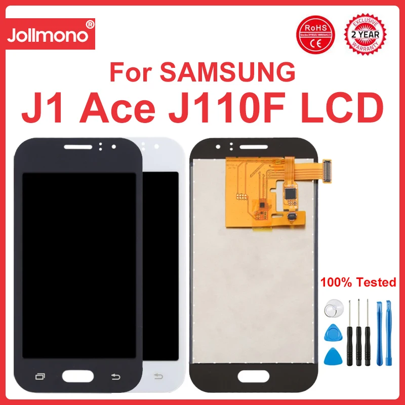 

J110 LCD for SAMSUNG Galaxy J1 Ace Lcd Display Touch Screen Digitizer Assembly For Samsung J110 J110H J110F J110M