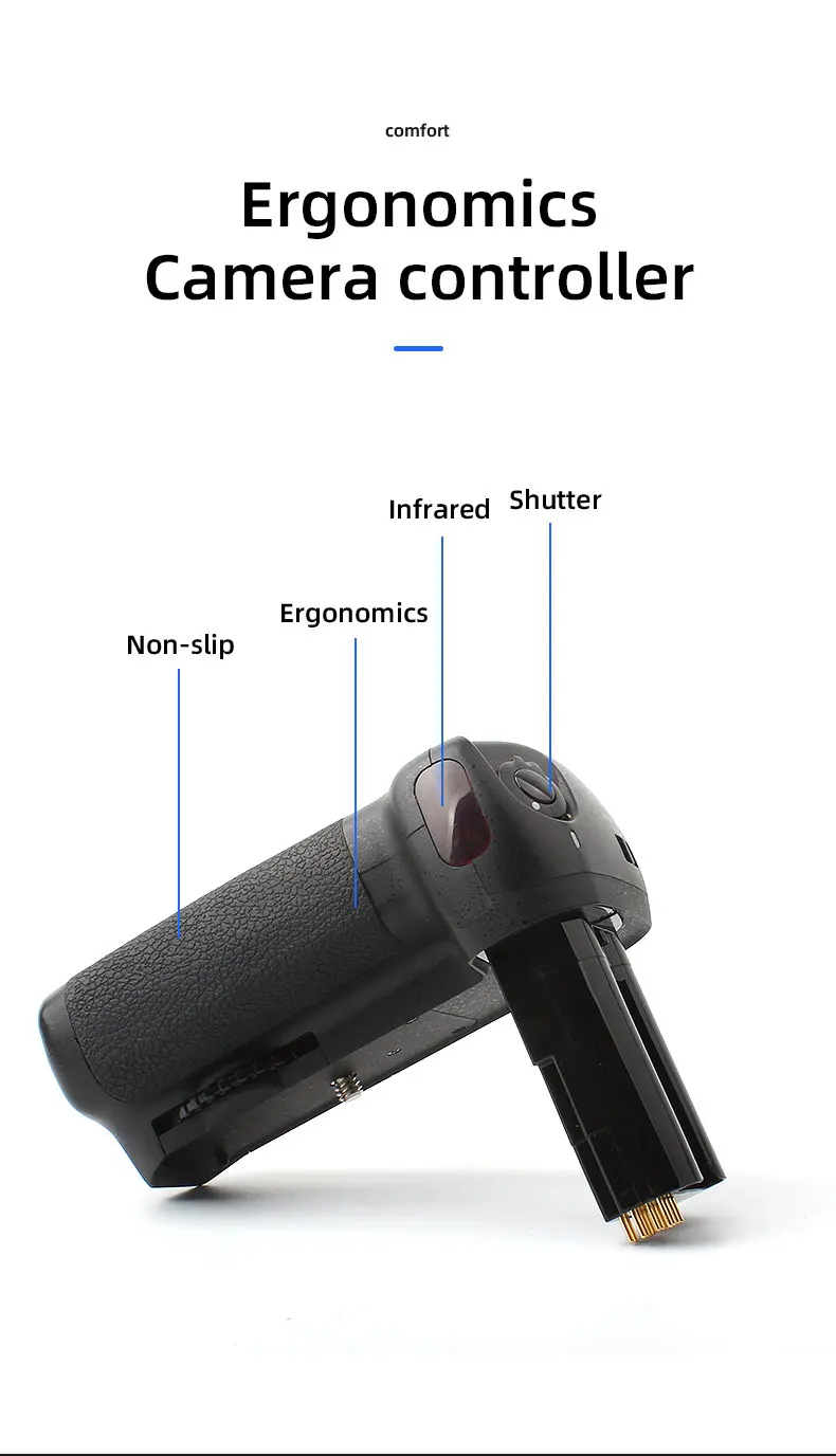 Description Picture 4 of itemMB-D80 Multi-Power Battery Pack Battery Grip for Nikon D80 D90 Digital SLR Cameras