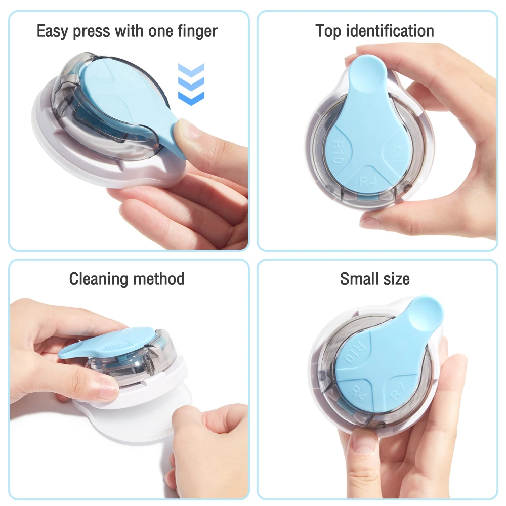Paper Cutter Punch 3 In 1 Corner Rounder Plastic DIY Card Paper Hole Circle Pattern Cutting Supplies