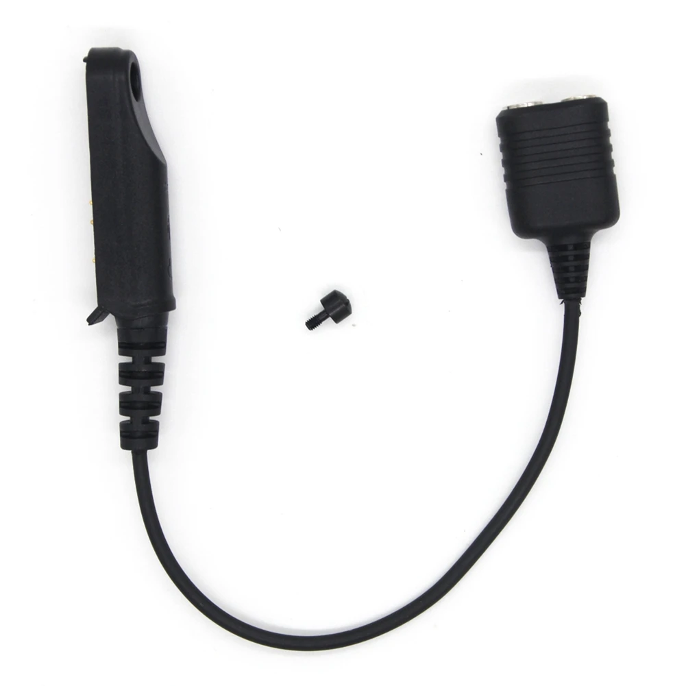 Baofeng UV-9R 플러스용 어댑터 케이블, UV-XR 방수, 2 핀 UV-82 UV-S9 워키토키 헤드셋 마이크