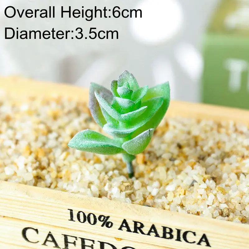Vibrant Zebra Aloe Artificial Succulents - Home and Garden Decorative Faux Plants, 12cm