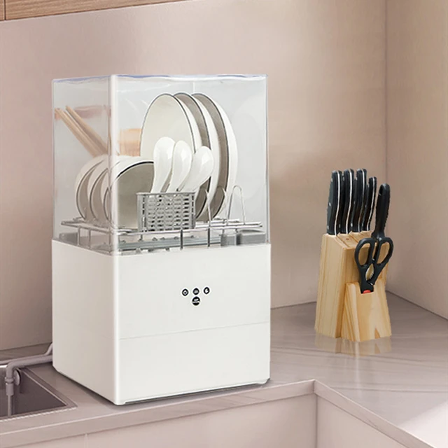 Mini Dishwasher Machine Kitchen Dish Dry For Dishwashers Domestic Desk Type  Installation Free Air Drying Intelligent