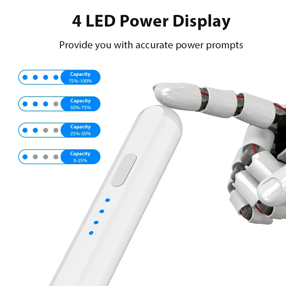 Neuer 202-Touch-Stift mit Magnet für Android IOS Windows für iPad Apple Pencil Samsung Xiaomi Phone Tablets Universal Stylus Pen – Detail 4
