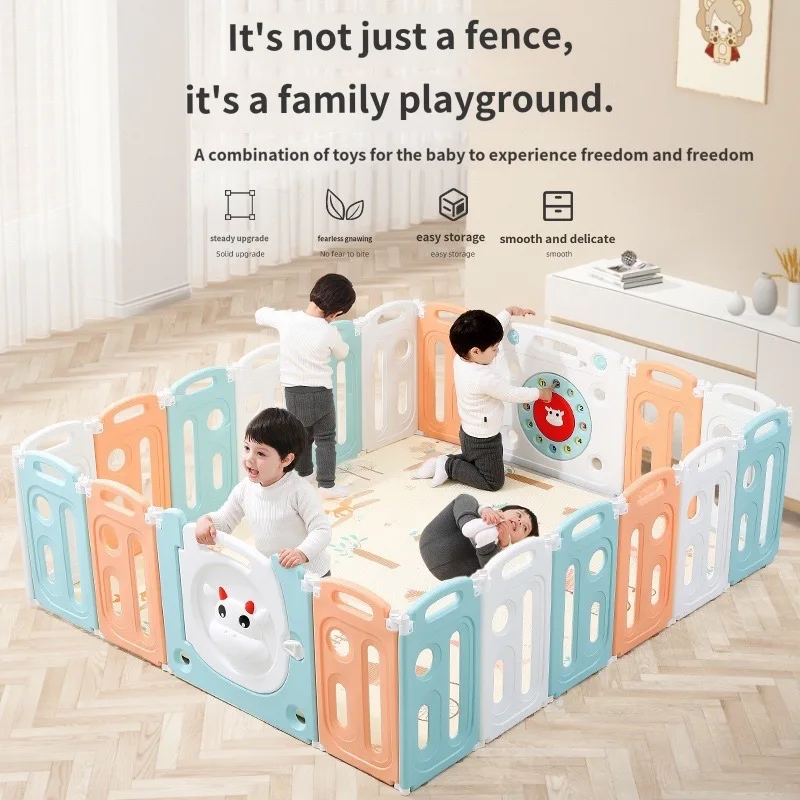 

Playpen for 0-6 Years Old Indoor Multiple Styles Toddler Baby Playground Safety Barriers Kids Indoor Baby Safety Fence