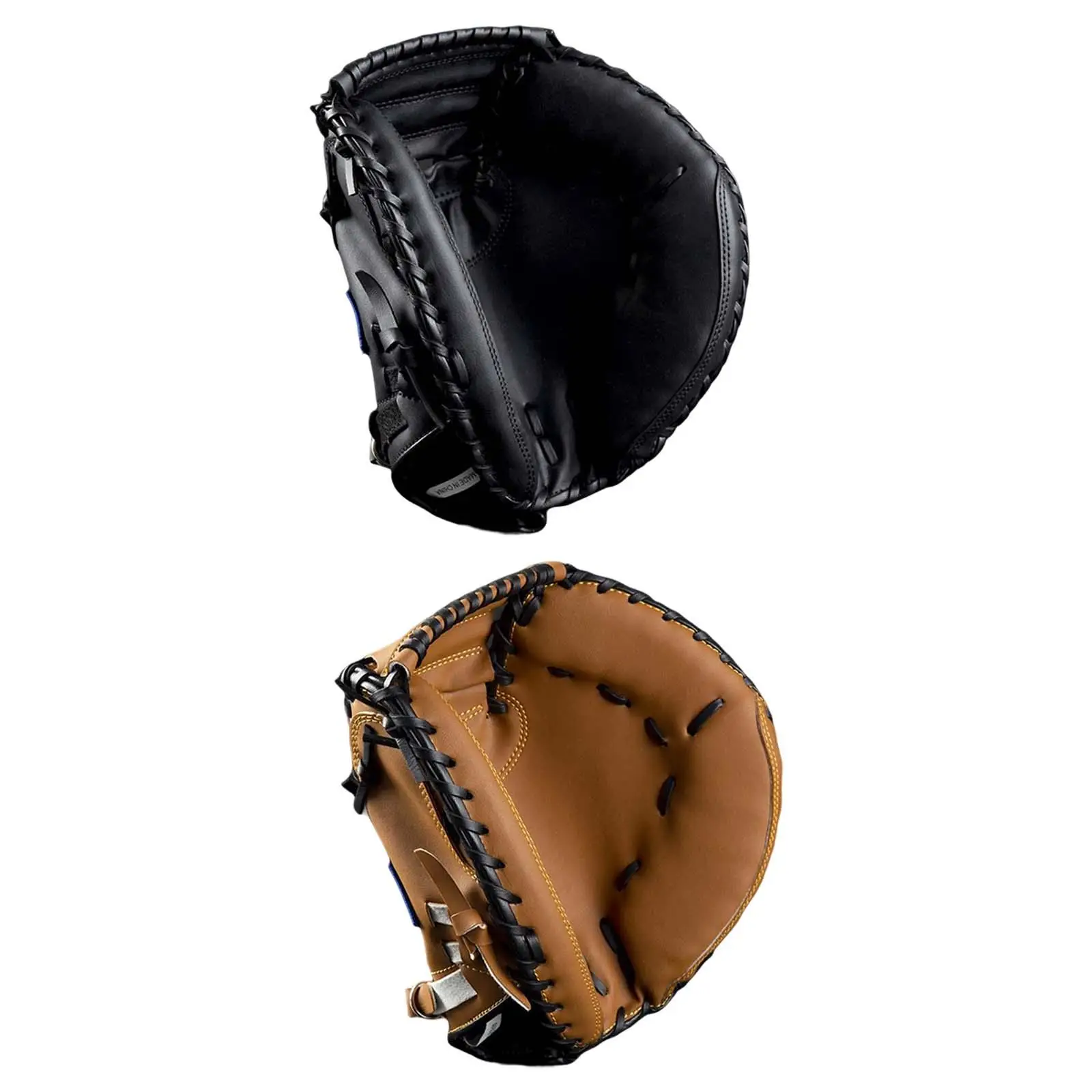 Baseball Fielding Glove Durable Sports Catcher's Mitt Right Hand Throw for Practice Adults Outdoor Sports Beginner Play Training